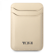 Картхолдер TUMI Leather Ballistic с MagSafe, бежевый TUCSMSRBAN
