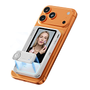 Внешний селфи-экран 7RYMS Qshot V2 Pro для смартфона, белый QSV2PRO-WH