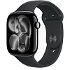 Apple Watch S11 46mm Jet Black Sport Band Black M/L AW112-48