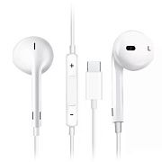 Проводные наушники Apple EarPods USB-C, белый AEP-UC