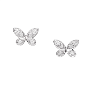 Серьги Graff Pavé Butterfly Diamond Petite Stud Earrings GPBDSE