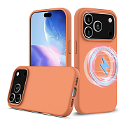Чехол Le Prius Shiva с MagSafe для iPhone 17 Pro, оранжевый LPSH17P-OR