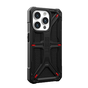 Чехол UAG Monarch Kevlar для iPhone 15 Pro, черный UMK15P-1