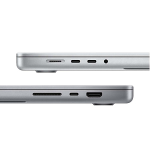 Ноутбук Apple MacBook Pro 16" 2021, M1 Pro 10-CPU/16-GPU, RAM 16 ГБ, SSD 1 ТБ, серый космос|space gray, Ростест MP16SG-103