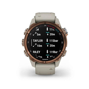 Спортивные часы Garmin Descent Mk3i 43мм Bronze 010-02753-14