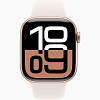 Apple Watch S10 42mm Rose Gold Sport Band Light Blush S/M, Для других стран, Обменный AW10-81
