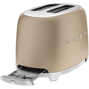 Тостер Smeg TSF01WHEU, шампань TSF01CHMEU