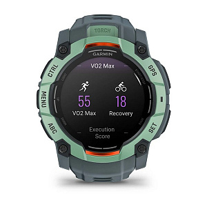 Спортивные часы Garmin Instinct 3 Amoled 50 мм Neo Tropic with Twilight Band 010-03020-01