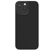 Чехол Levelo Sergei 1500D для iPhone 16 Pro Max, черный LVSG1500-BK