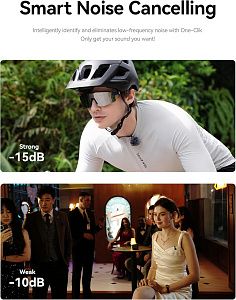 Беспроводной микрофон Hollyland Lark M2S Combo Version HM2SC