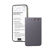 Диктофон с искусственным интеллектом GPT-5 Plaud Note, черный PLDNT-BK