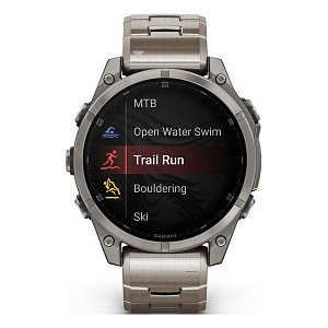 Смарт-часы Garmin Fenix 8 47 мм Amoled Sapphire Titanium Band+Grapphite Silicone Band 010-02904-40
