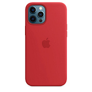 Чехол Silicone Case для iPhone 12 Pro Max, красный 20061