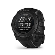 Спортивные часы Garmin Instinct 3 Solar 45 мм Tactical Edition, Black with Black Band 010-02934-90