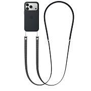 Тканевый ремешок через плечо Crossbody Strap для iPhone, черный CS1845-BK