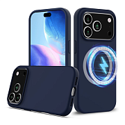 Чехол Le Prius Shiva с MagSafe для iPhone 17 Pro, синий LPSH17P-BL