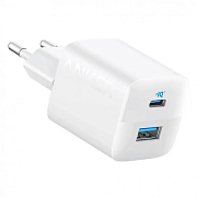 Сетевое зарядное устройство Anker 323 USB-C - USB-A, 33 Вт, белый A2331G21