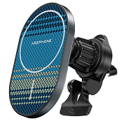 Автомобильное зарядное устройство Keephone Kevlar Seanova с MagSafe, 15 Вт, синий KPKEVLSEANMR