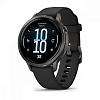 Смарт-часы Garmin Venu 4 41mm Slate Bezel With Black Silicone Band 010-03013-02