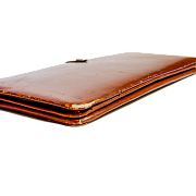 Старинный кожаный дорожный футляр SKDF-1