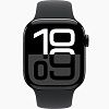 Apple Watch S10 42mm Jet Black Sport Band S/M, Для других стран AW10-7