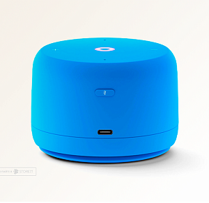 Умная колонка Яндекс Станция Лайт 2 с Алисой, синяя, Ростест YAL2-BLU