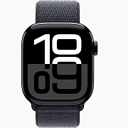 Apple Watch S10 46mm Jet Black Sport Loop Ink AW10-53579BU