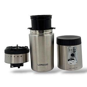 Портативная кружка LePresso Кофеварка с кофемолкой LPKSK