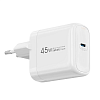 Сетевое зарядное устройство WiWU Ark USB-C, 45 Вт, белый Wi-U035