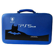 Дорожная сумка для консоли и геймпадов PS5 Slim (Batman) DeadSkull DCR-12