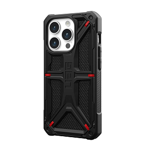 Чехол UAG Monarch Kevlar для iPhone 15 Pro, черный UMK15P-1