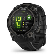 Спортивные часы Garmin Instinct 3 Amoled 45 мм Black with Black Band 010-02936-00