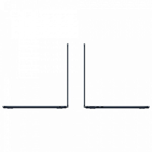 Ноутбук Apple MacBook Air 13.6 2022, M2 3.5 ГГц, RAM 8 ГБ, SSD 256 ГБ, темная ночь, С гравировкой, Б/У MA22-256mdn