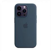 Чехол Apple Silicone Case с MagSafe для iPhone 14 Pro, синий 8100