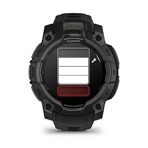 Спортивные часы Garmin Instinct 3 Amoled 45 мм Black with Black Band 010-02936-00