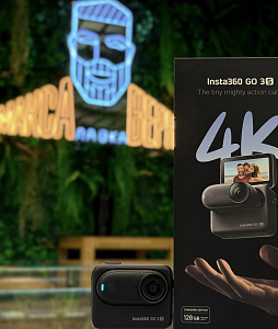 Экшн-камера Insta360 GO 3S, 128 Гб, черный, Вскрытая упаковка I3603S-BLK