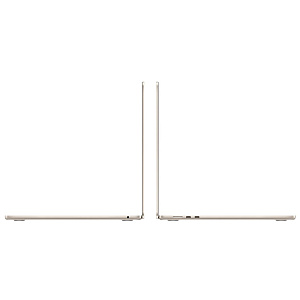 Ноутбук Apple MacBook Air 15" 2025, M4 10-CPU/10-GPU, RAM 24 ГБ, SSD 1 ТБ, сияющая звезда|starlight, Для других стран Z1H1000Y2