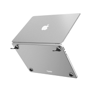 Чехол-накладка Blupebble ArmorEdge для MacBook Pro 13.6" (M2, M3, M4, M5 | 2023-2025), прозрачный BLAE13-CL