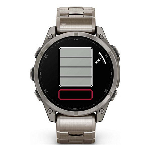 Смарт-часы Garmin Fenix 8 47 мм Amoled Sapphire Titanium Band+Grapphite Silicone Band 010-02904-40