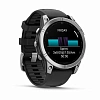 Смарт-часы Garmin Fenix E AMOLED Slate Gray with Black Silicone Band 010-03025-01