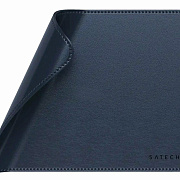 Коврик Satechi Vegan-Leather Premium Desk Mat, синий ST-LPDMB